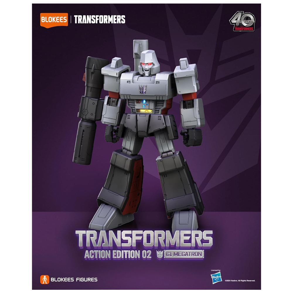 TRANSFORMERS ACTION EDITION G1 MEGATRON BLOKEES TRANSFORMERS ACTION EDITION G1 MEGATRON BLOKEES